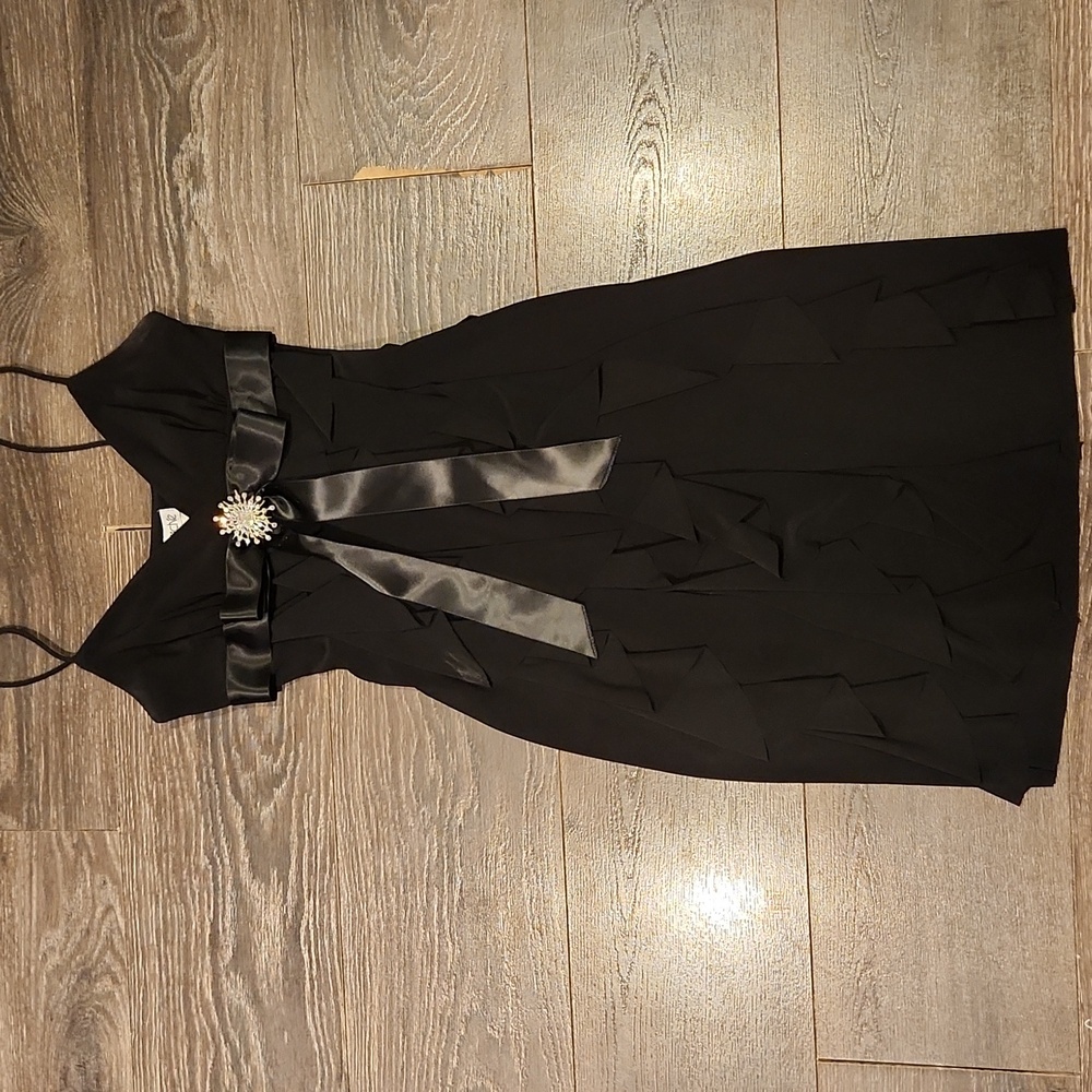 ❤️ CACHE VINTAGE RUFFLE MINI DRESS, 2 - Picture 2 of 10